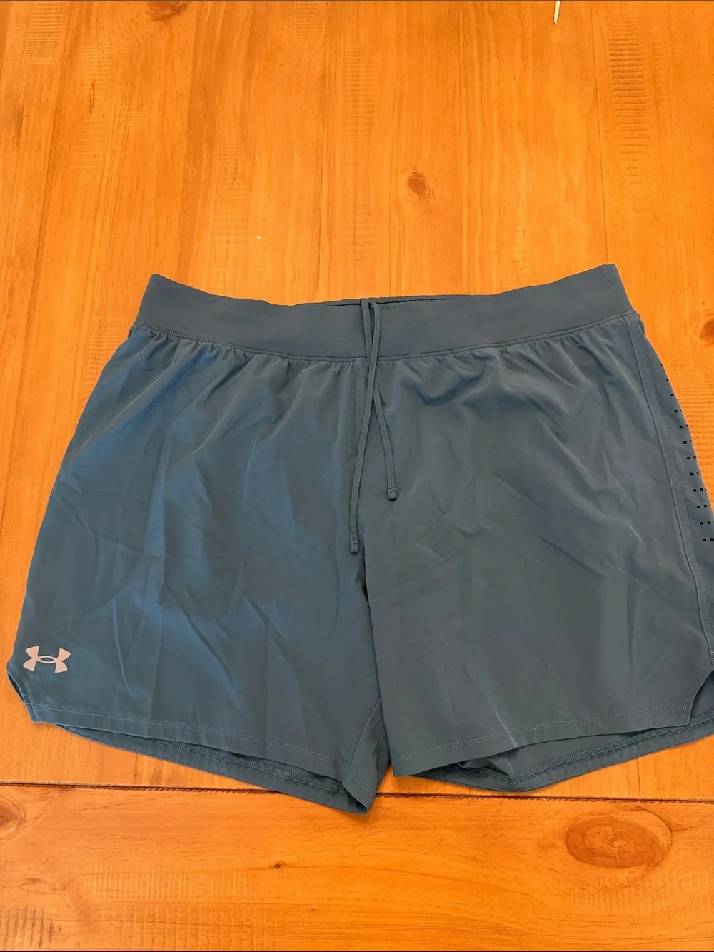 Under Armour Men's Teal Athletic Running Shorts